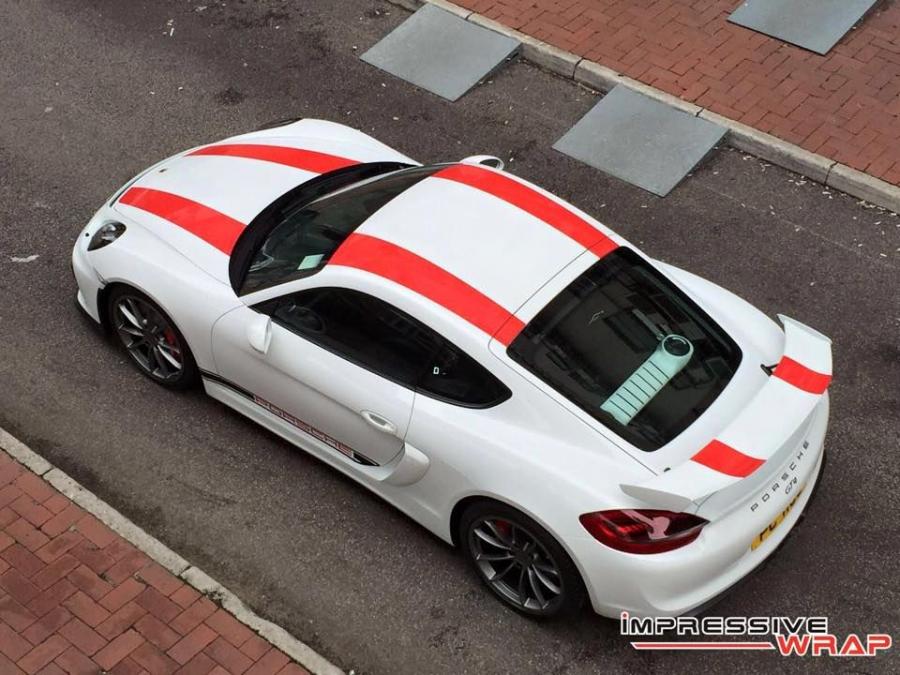  Porsche Cayman GT4 by Impressive Wrap 2016 года  (фото 4 из 7)